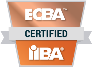 IIBA ECBA certification badge