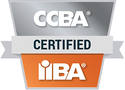 IIBA Certification badge for CCBA course